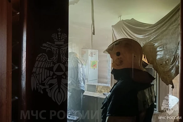 Грозовой разряд стал причиной пожара в Кинешме